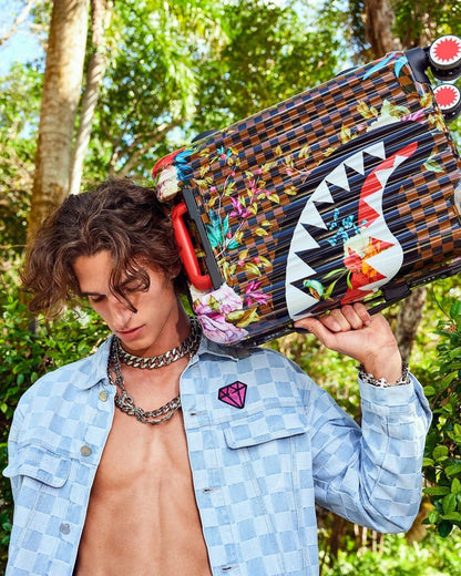 GARDEN OF SHARKS SHARKNAUTICS HARDSHELL CARRY-ON LUGGAGE | Sprayground Classic