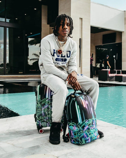 暗号通貨スタック (CRYPTO STACKS) LUGGAGE | Sprayground Essential