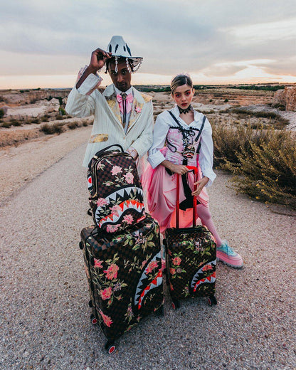 SHARKFLOWER 21.5” CARRY-ON SHARKNAUTICS LUGGAGE | Sprayground Great Value