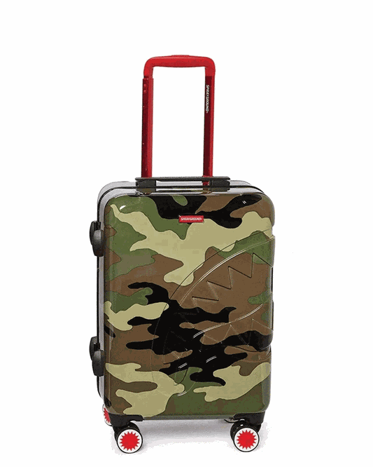 JUNGLE PARIS 21.5” CARRY-ON SHARKITECTURE LUGGAGE | Sprayground Latest