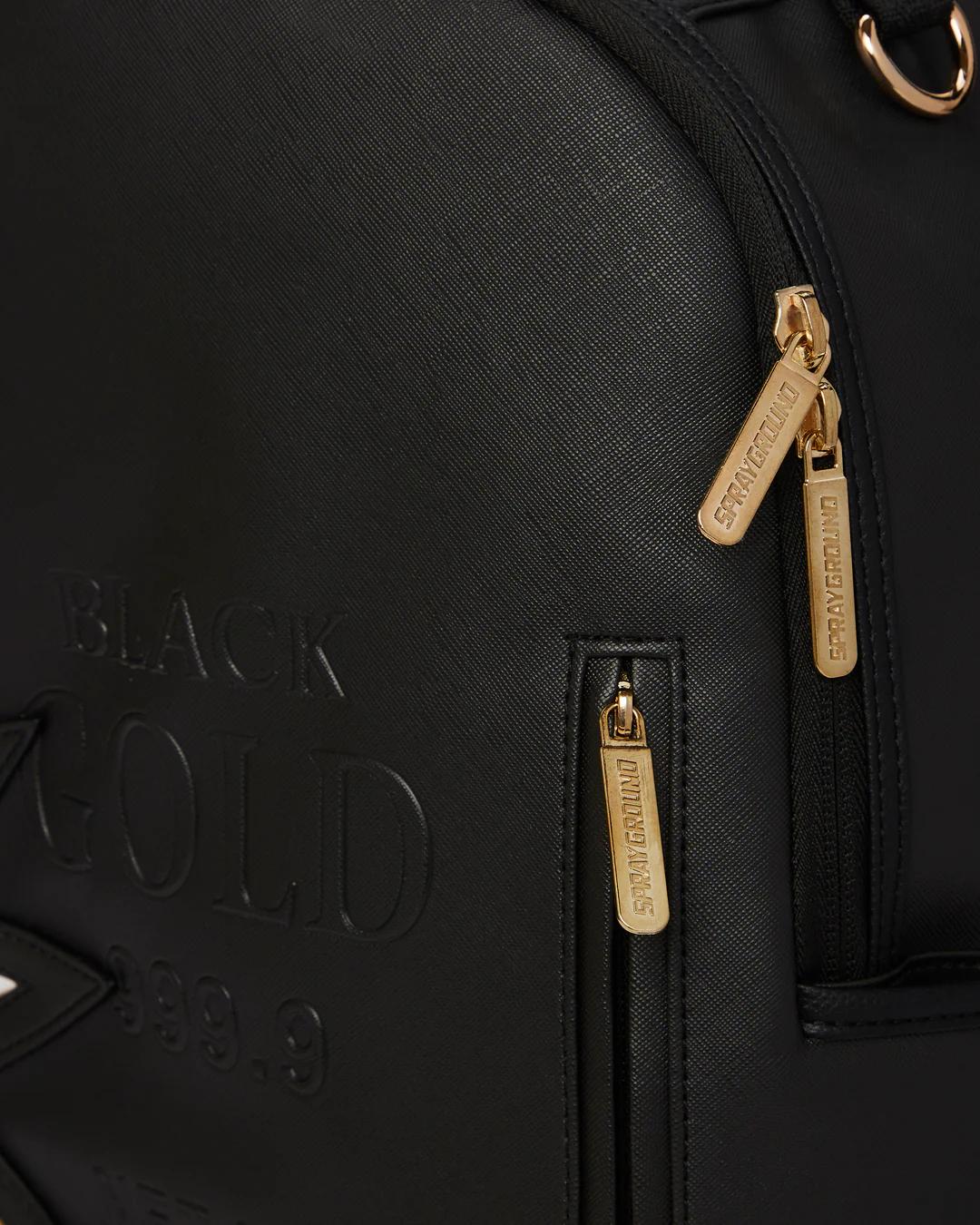 A.i.3 SHARK BITE BLACK GOLD BACKPACK (DLXV) | Sprayground Quality