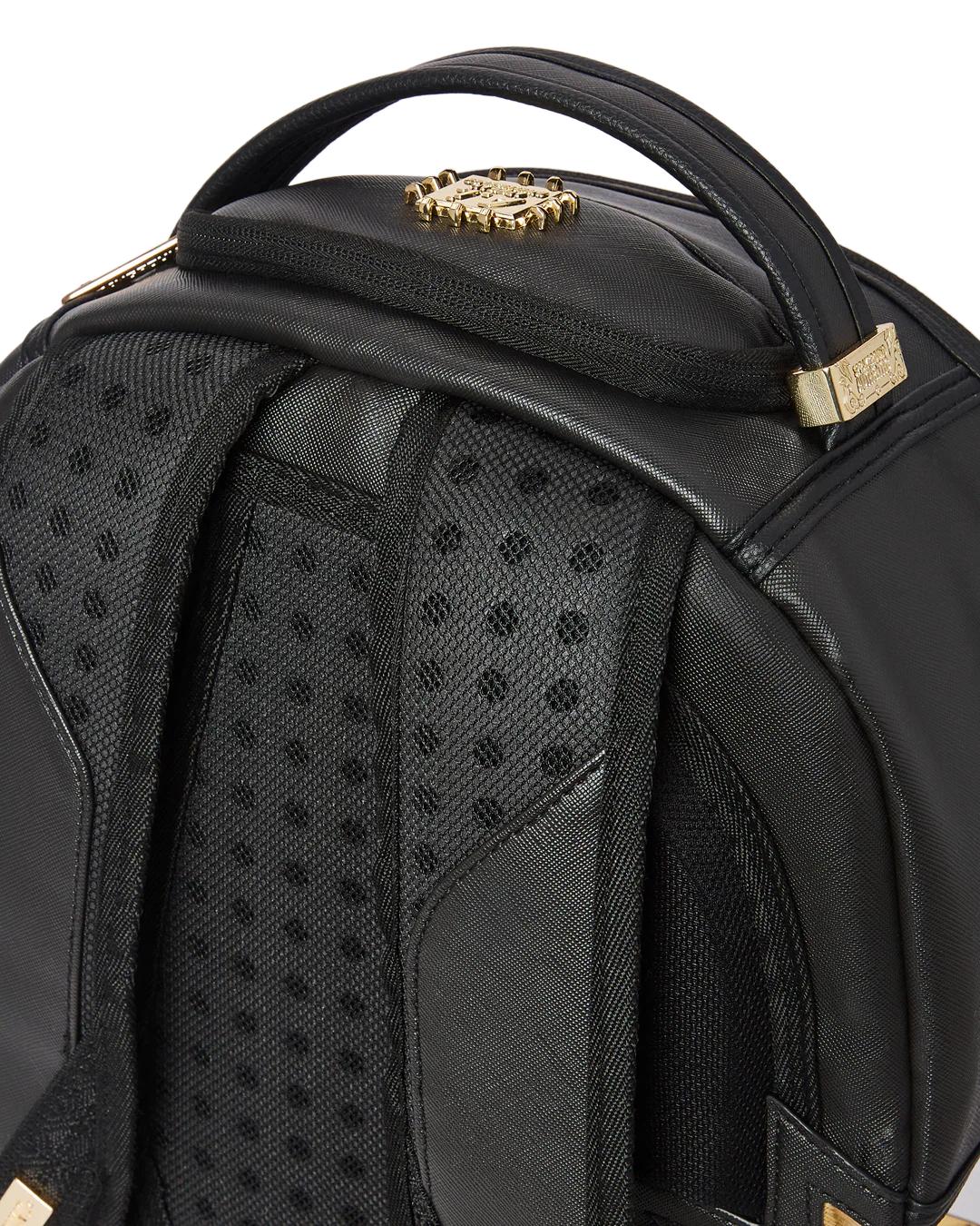 A.i.3 SHARK BITE BLACK GOLD BACKPACK (DLXV) | Sprayground Quality
