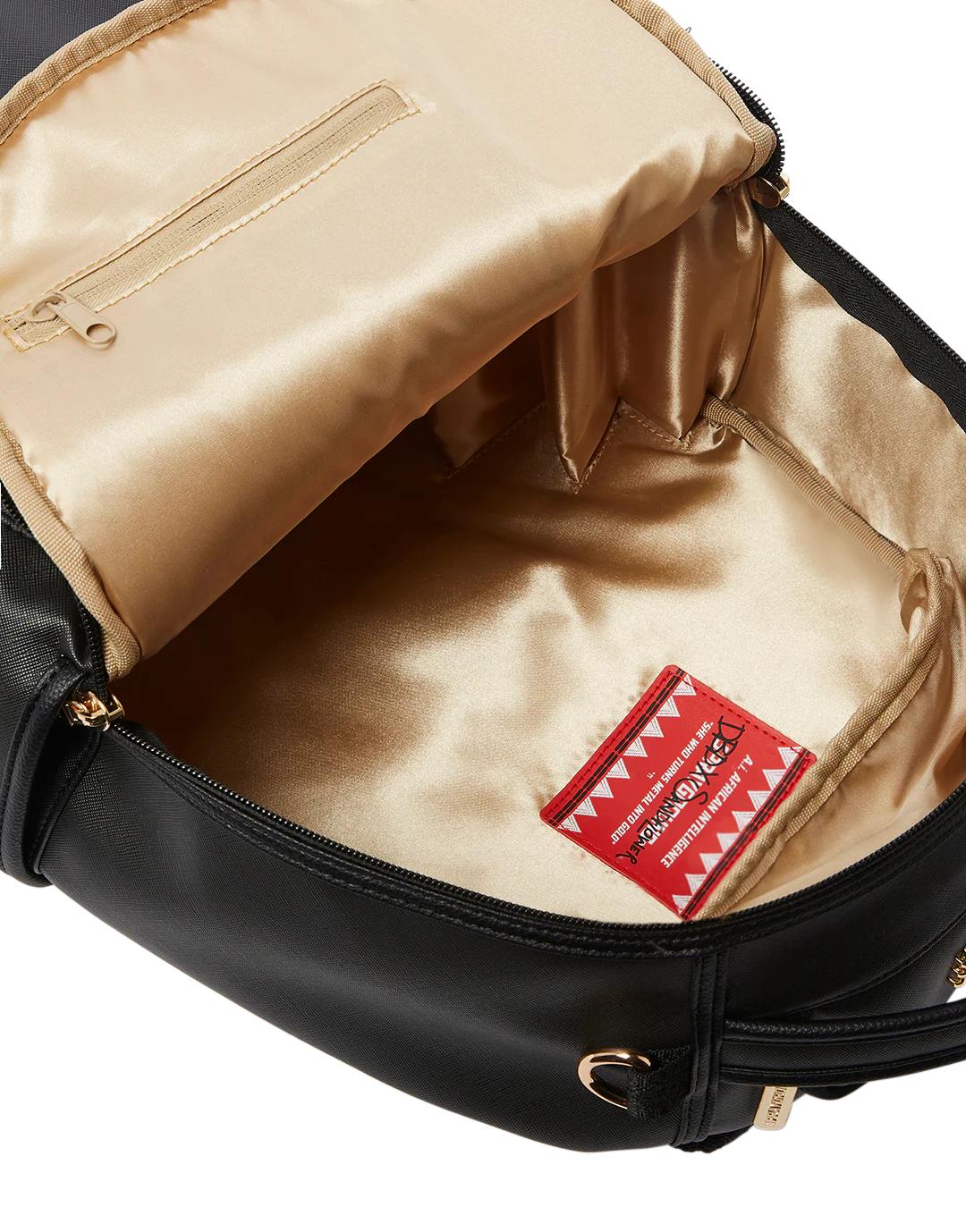 A.i.3 SHARK BITE BLACK GOLD BACKPACK (DLXV) | Sprayground Quality
