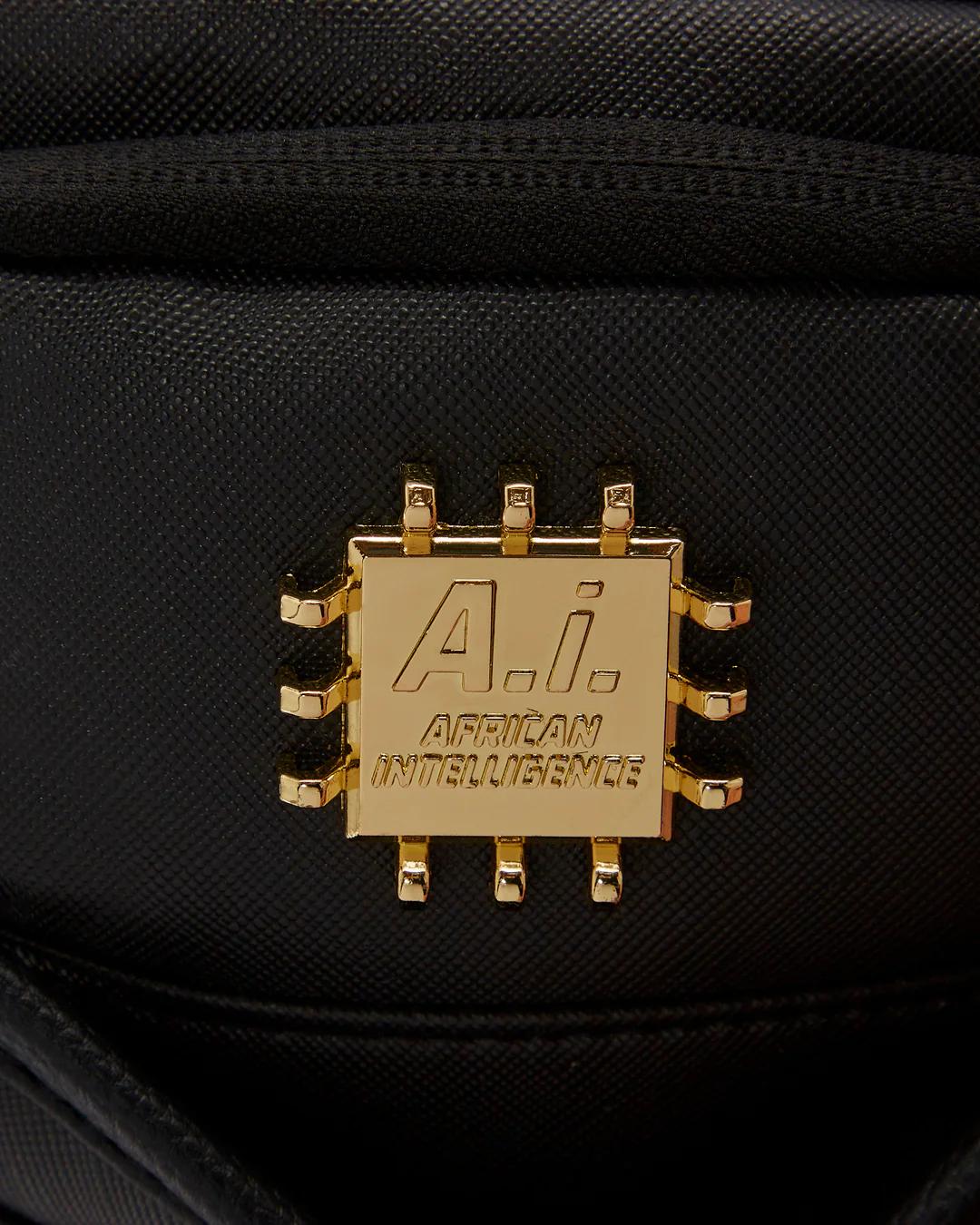 A.i.3 SHARK BITE BLACK GOLD BACKPACK (DLXV) | Sprayground Quality