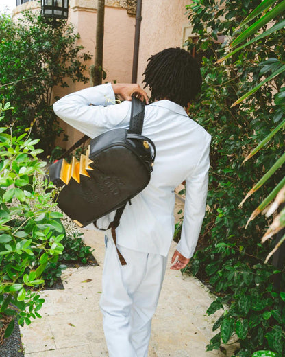 A.i.3 SHARK BITE BLACK GOLD BACKPACK (DLXV) | Sprayground Quality