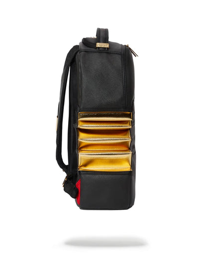 A.i.3 SHARK BITE BLACK GOLD BACKPACK (DLXV) | Sprayground Quality