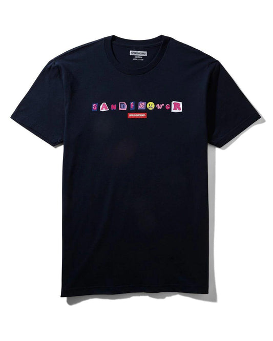 VIBE CHECK T-SHIRT (NAVY) | Sprayground Recommended