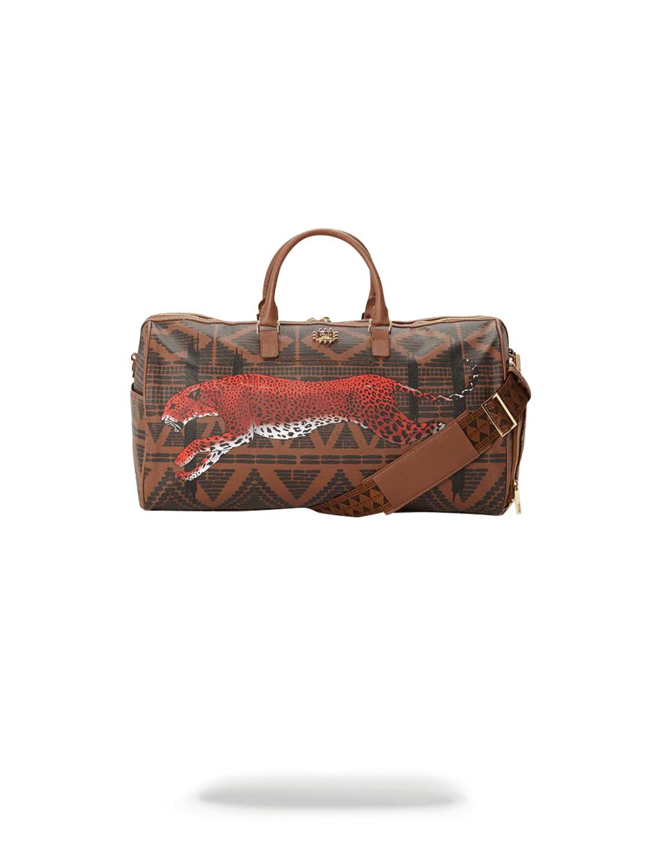 LEOPARDS IN PARIS DUFFLE | Sprayground New
