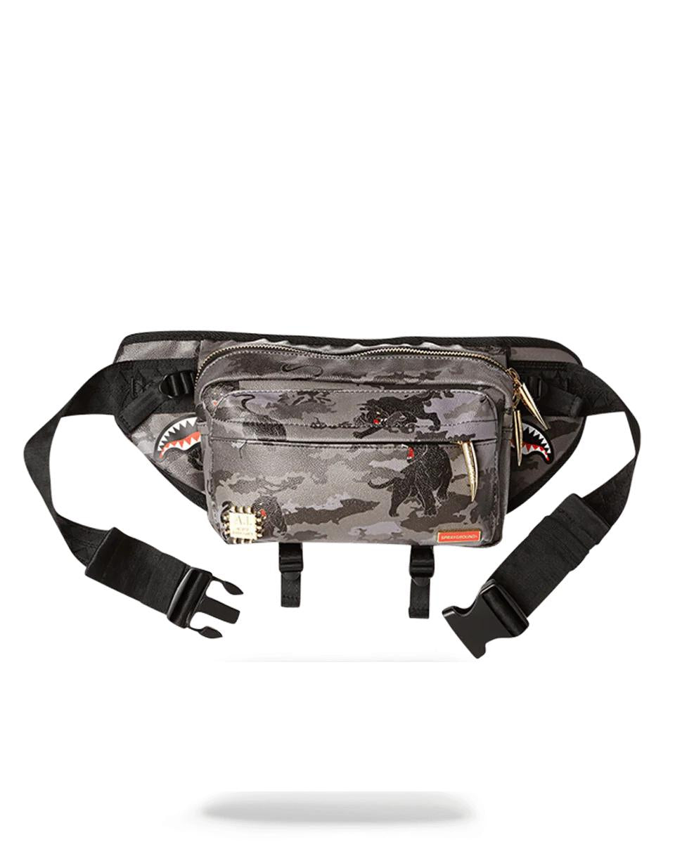 BLACK PANTHERA CAMO CROSSBODY | Sprayground Classic