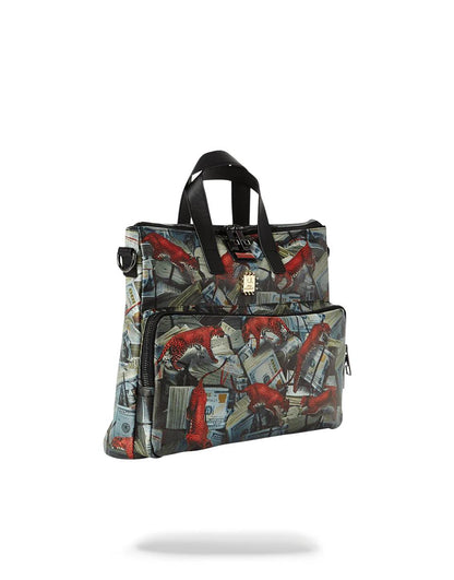 RED LEOPARD MONEY TRAVEL CASE | Sprayground Everyday