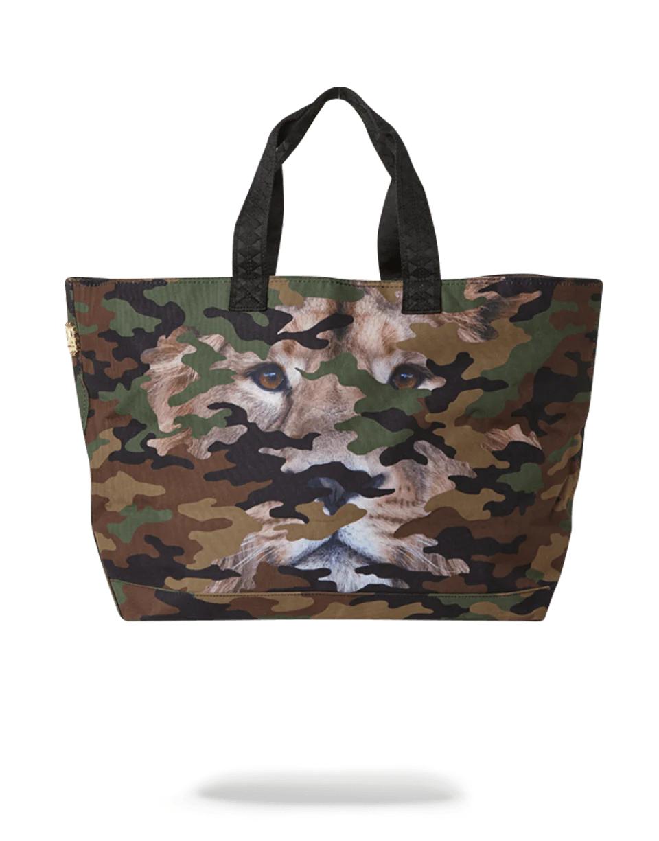 LION CAMO TOTE BAG | Sprayground Value