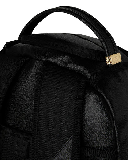GOLD BRICK DRIP BLACK BACKPACK | Sprayground Trending