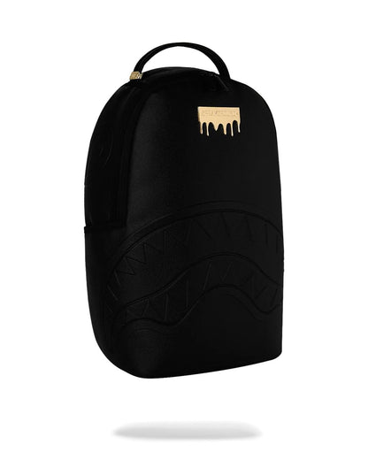 GOLD BRICK DRIP BLACK BACKPACK | Sprayground Trending