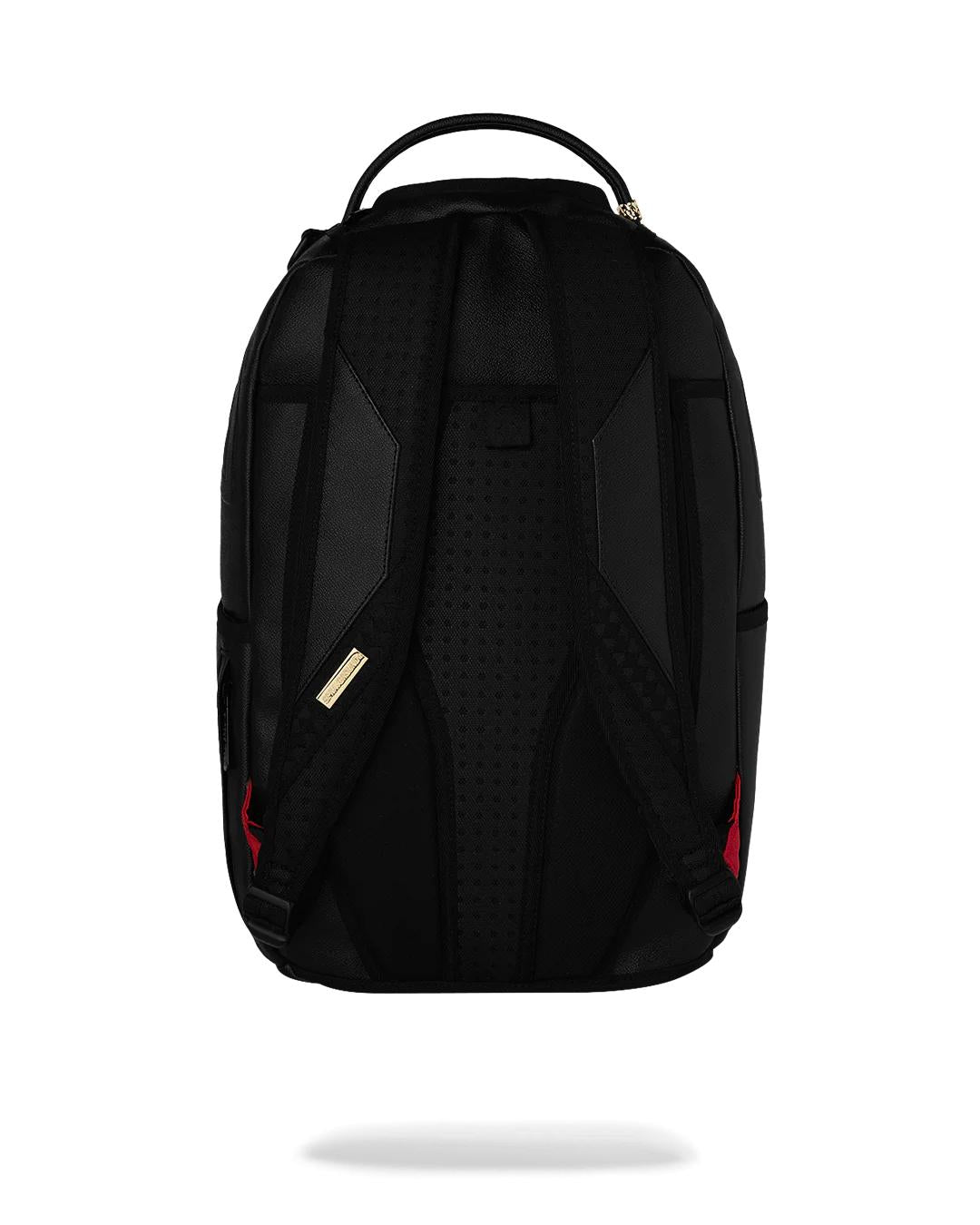 GOLD BRICK DRIP BLACK BACKPACK | Sprayground Trending