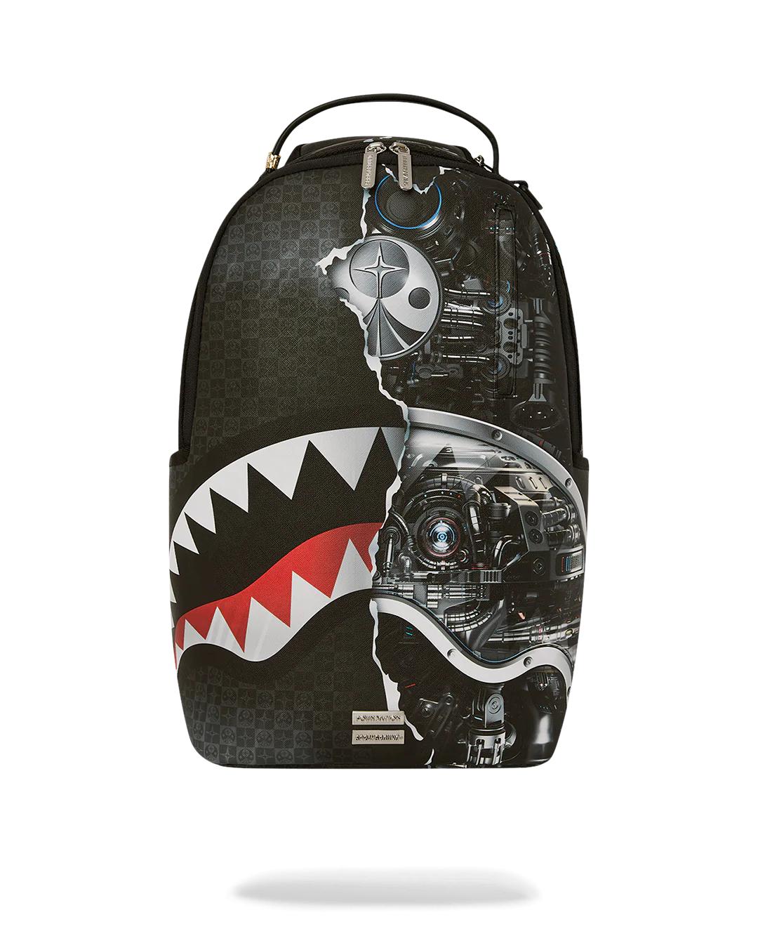 FOUNDATION LADY DEMERZEL ROBOTIC SHARK BACKPACK | Sprayground Popular