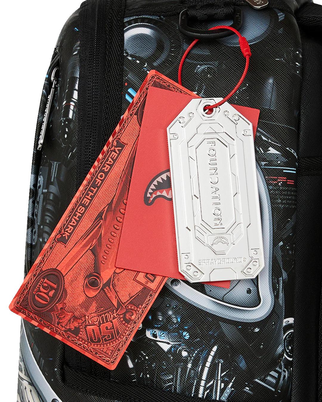 FOUNDATION LADY DEMERZEL ROBOTIC SHARK BACKPACK | Sprayground Popular
