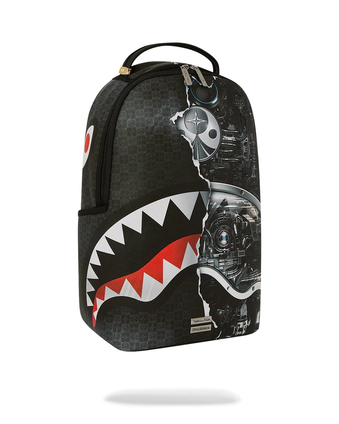 FOUNDATION LADY DEMERZEL ROBOTIC SHARK BACKPACK | Sprayground Popular