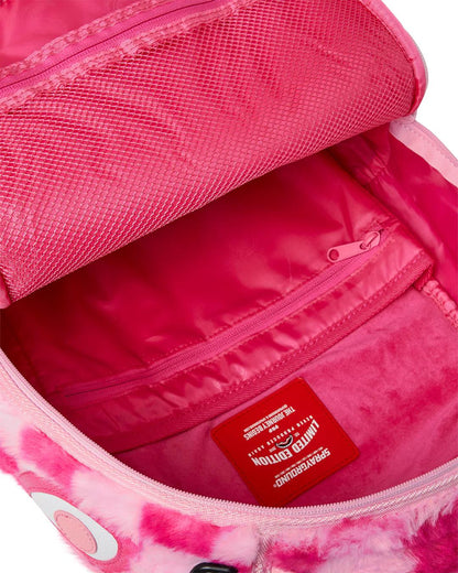 FURZILLA SHARK (PINK CHECK) BACKPACK | Sprayground Essential