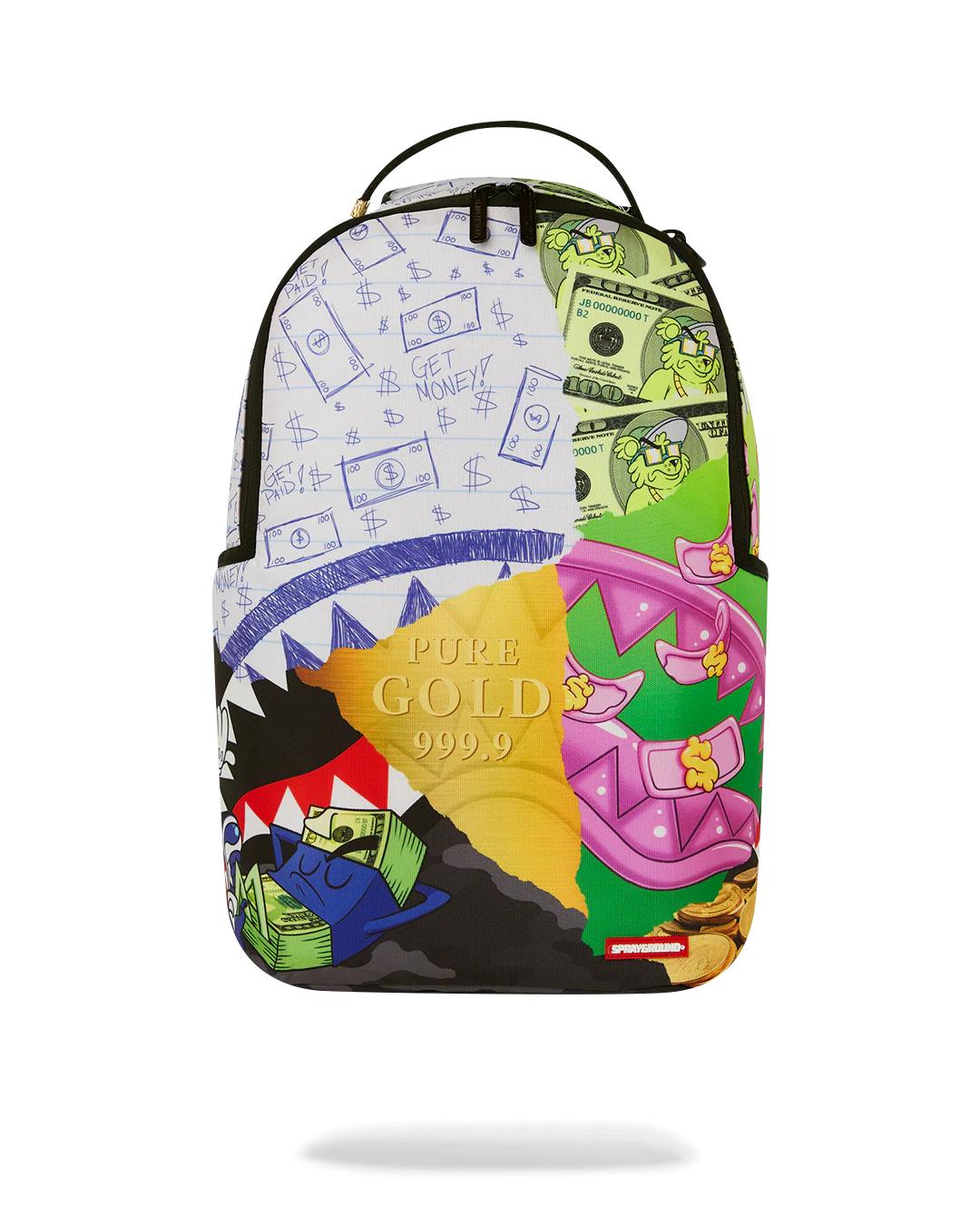 MEAN MONEY COLLAGE BACKPACK | Sprayground Great Value