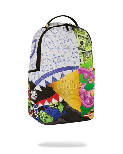 MEAN MONEY COLLAGE BACKPACK | Sprayground Great Value