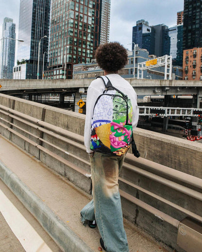MEAN MONEY COLLAGE BACKPACK | Sprayground Great Value