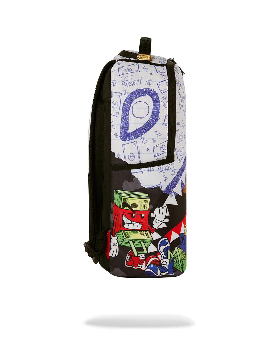 MEAN MONEY COLLAGE BACKPACK | Sprayground Great Value