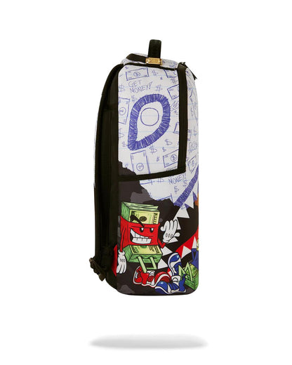 MEAN MONEY COLLAGE BACKPACK | Sprayground Great Value