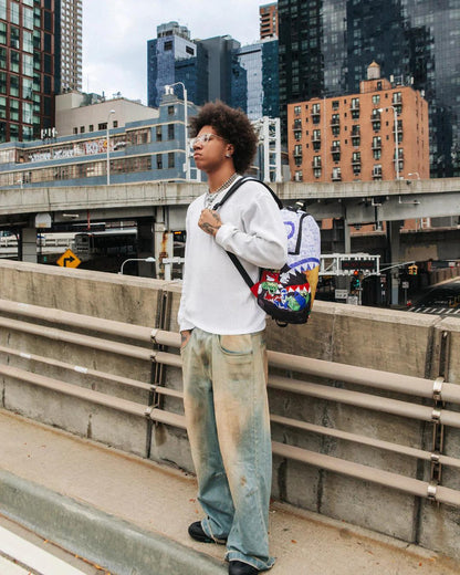 MEAN MONEY COLLAGE BACKPACK | Sprayground Great Value