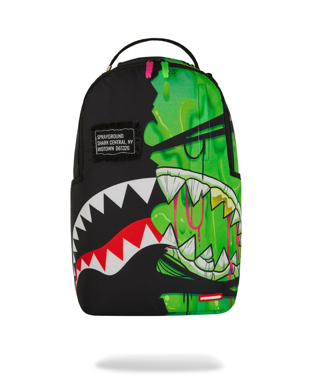 ZOMBIE OOZE SHARK CENTRAL BACKPACK | Sprayground Latest