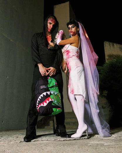 ZOMBIE OOZE SHARK CENTRAL BACKPACK | Sprayground Latest