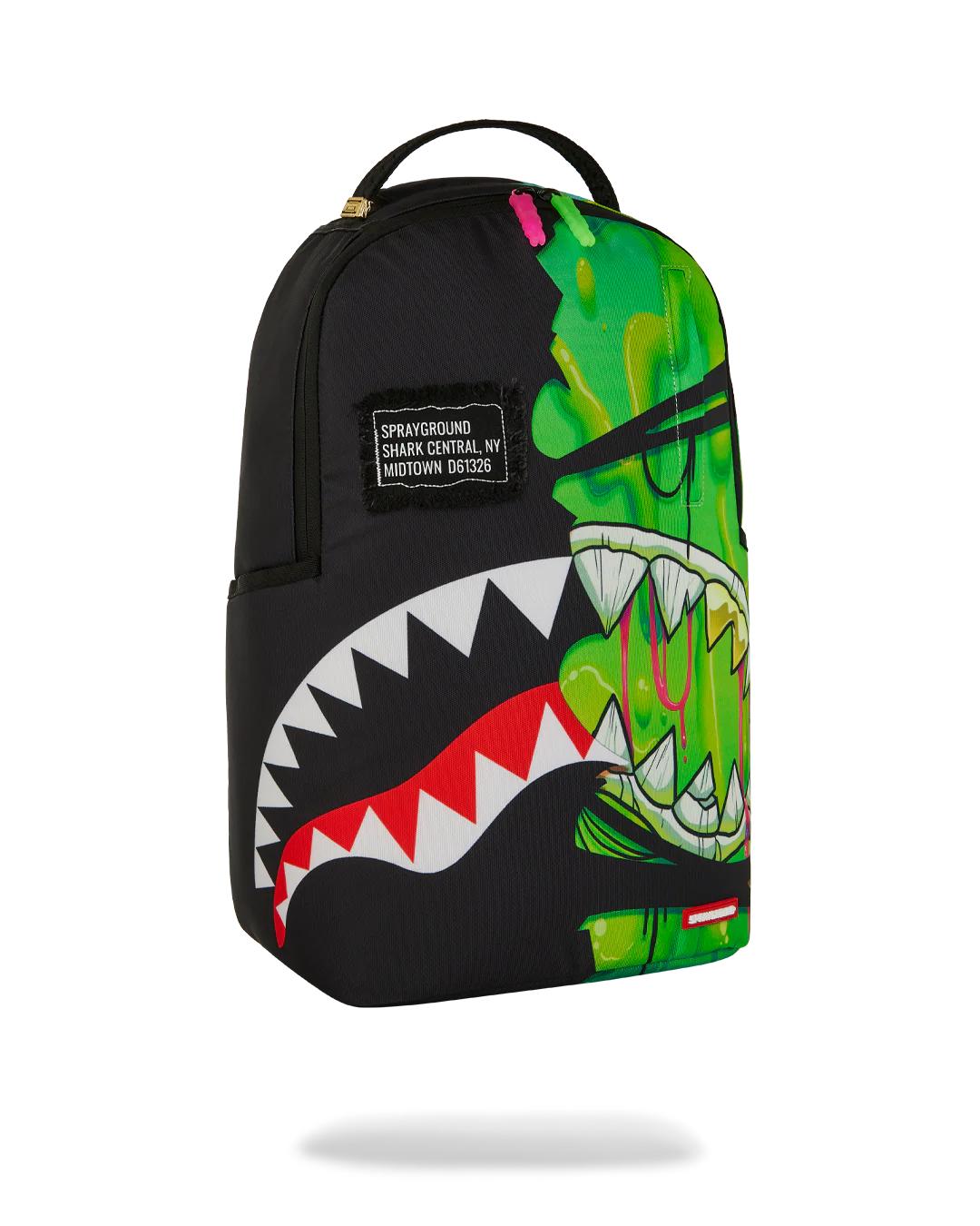ZOMBIE OOZE SHARK CENTRAL BACKPACK | Sprayground Latest
