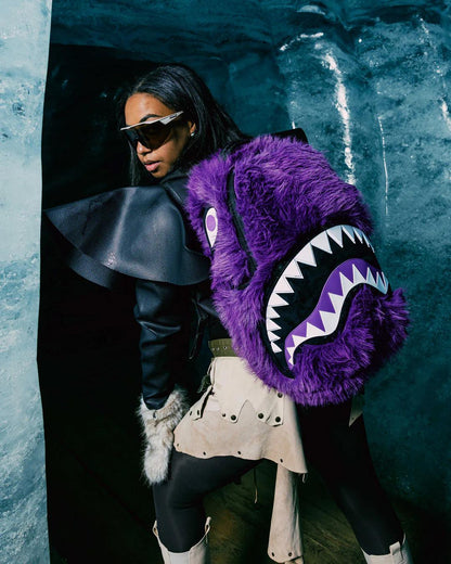 FURZILLA SHARK (PURP) BACKPACK | Sprayground Quality