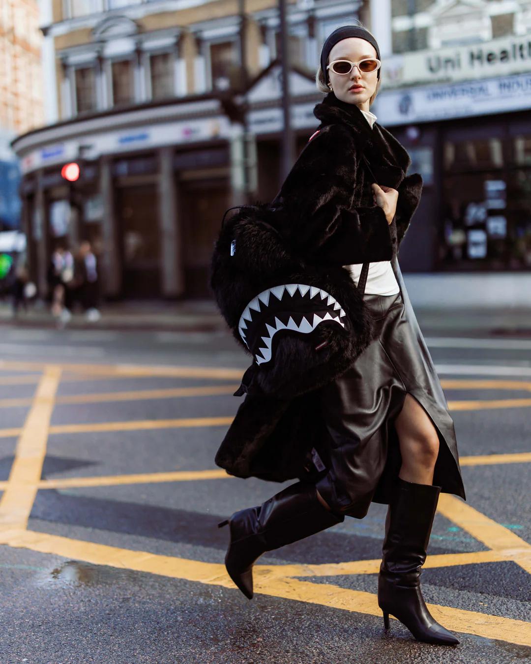 FURZILLA SHARK (NIGHT) BACKPACK | Sprayground Premium