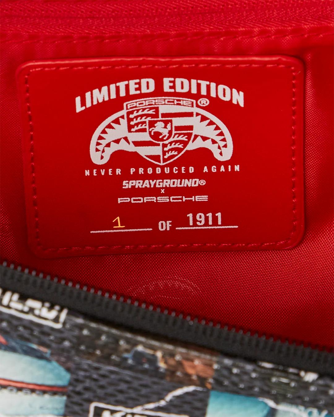 PORSCHE AHEAD COLLAB SAVVY CROSSBODY - LIMITED EDITION | Sprayground Popular