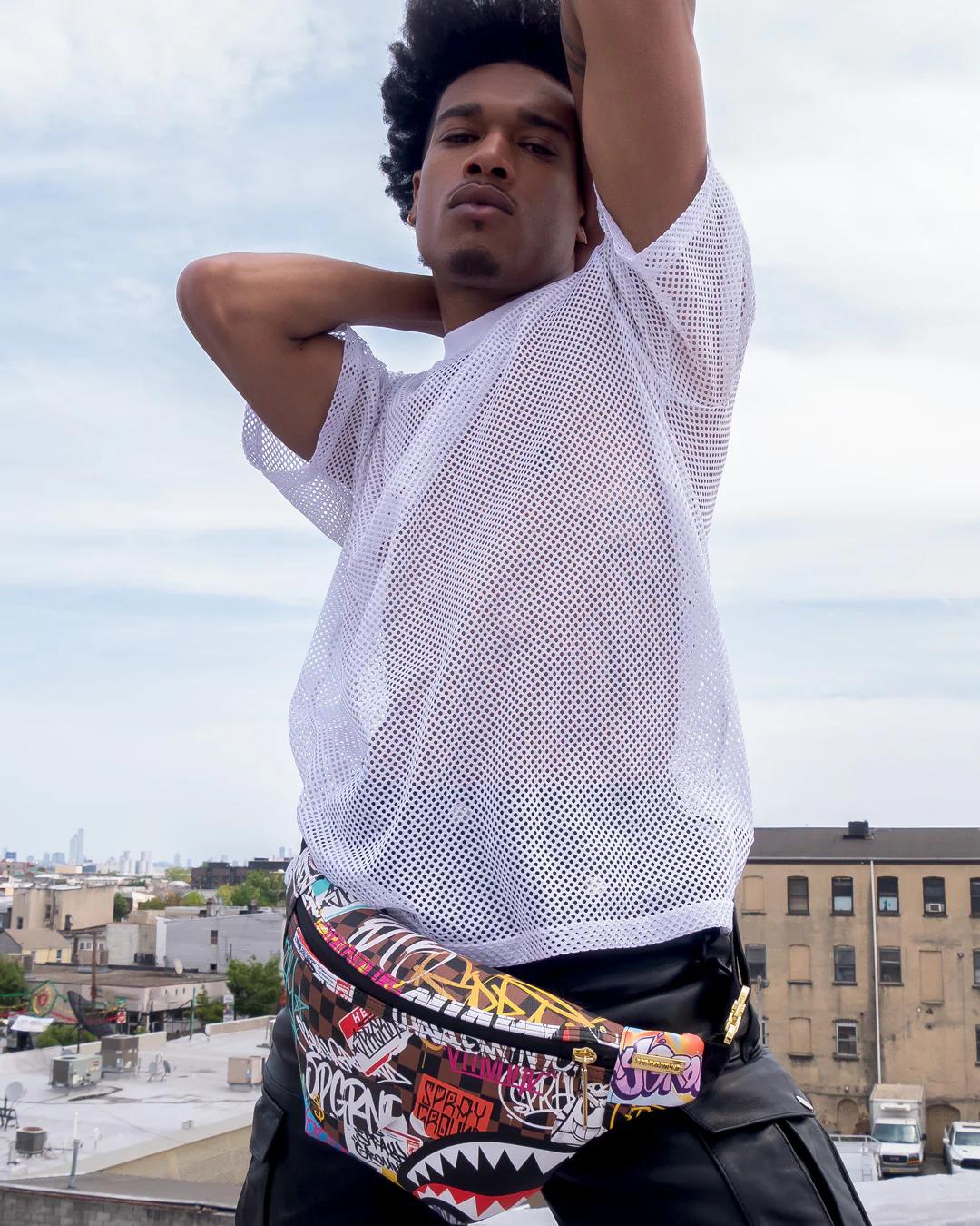 SHARKS IN PARIS THE RIZZ SAVVY CROSSBODY | Sprayground New