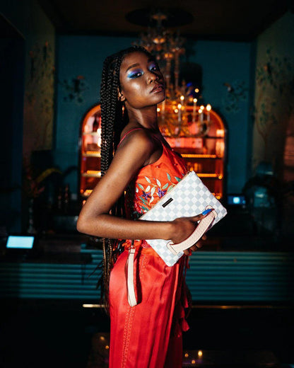 ROSE ALL DAY LA PALAIS CROSSOVER CLUTCH | Sprayground Everyday