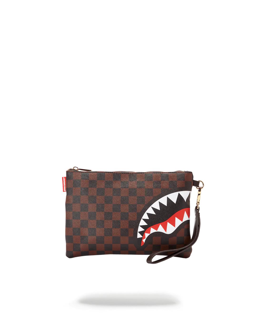 CHECKS IN CAMOFLAUGE CROSSOVER CLUTCH | Sprayground Trending