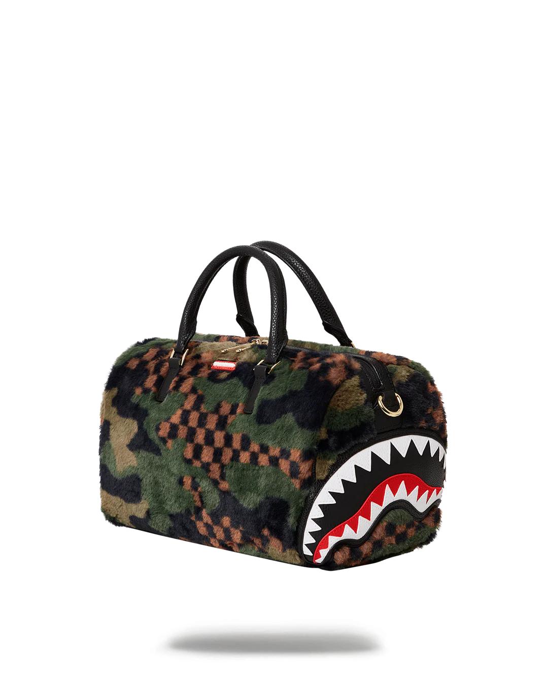 BIG SKY FUR SHARK MINI DUFFLE | Sprayground Quality