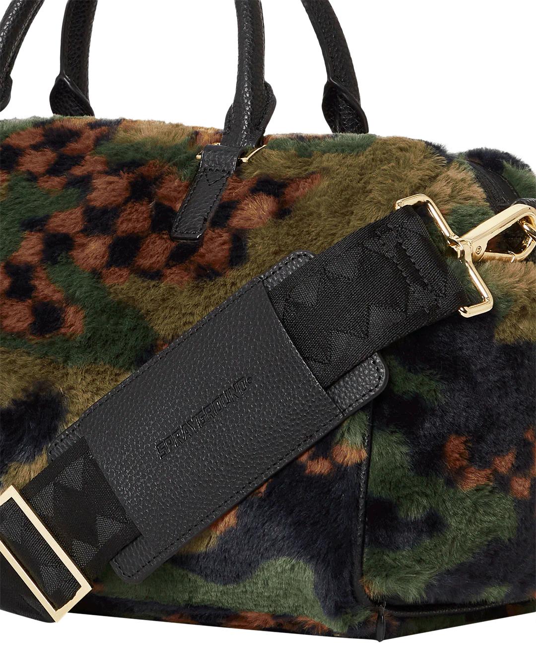 BIG SKY FUR SHARK MINI DUFFLE | Sprayground Quality