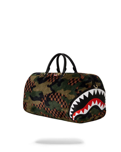 BIG SKY FUR SHARK DUFFLE | Sprayground Premium