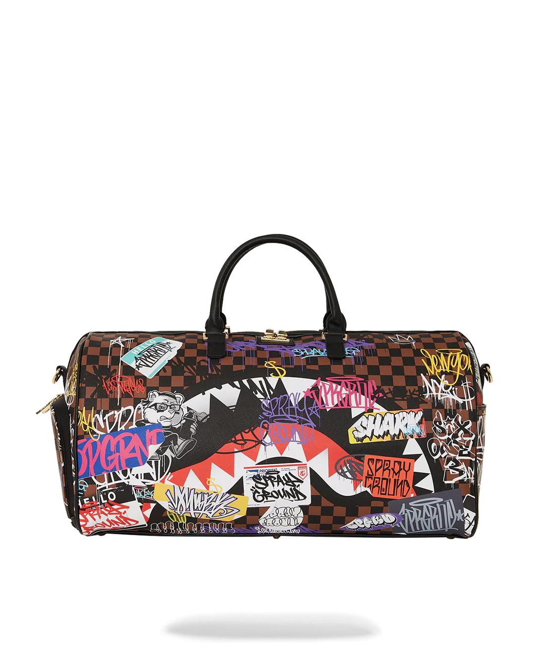 SHARKS IN PARIS THE RIZZ DUFFLE | Sprayground Classic
