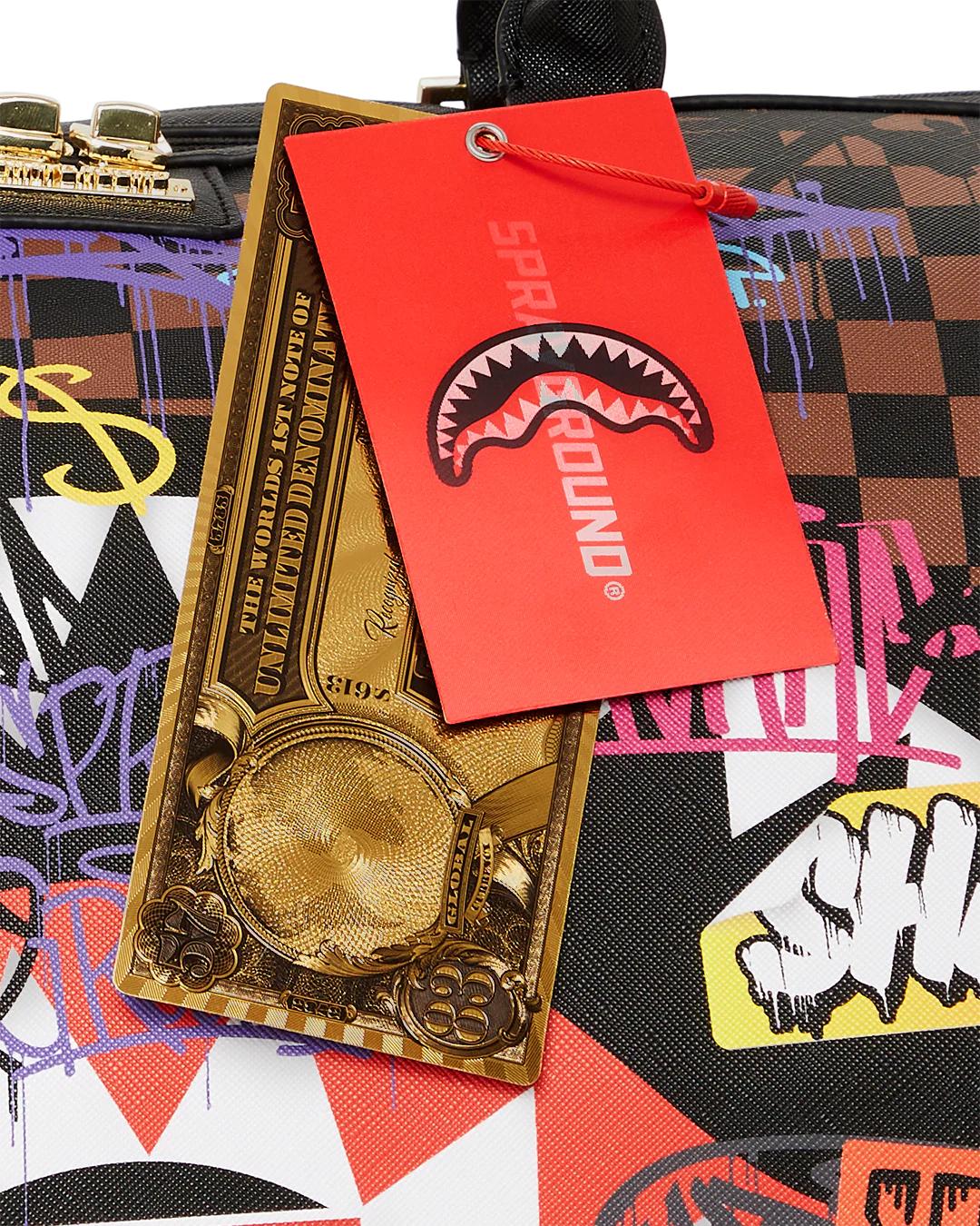 SHARKS IN PARIS THE RIZZ DUFFLE | Sprayground Classic