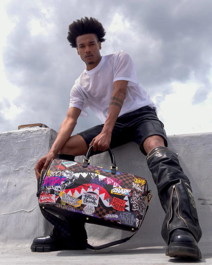 SHARKS IN PARIS THE RIZZ DUFFLE | Sprayground Classic