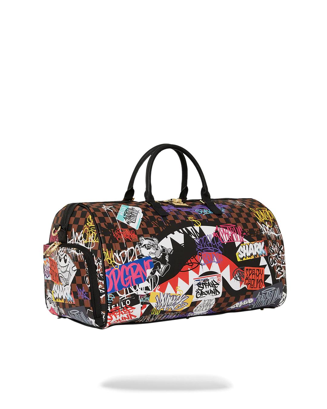 SHARKS IN PARIS THE RIZZ DUFFLE | Sprayground Classic