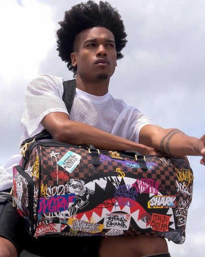 SHARKS IN PARIS THE RIZZ DUFFLE | Sprayground Classic