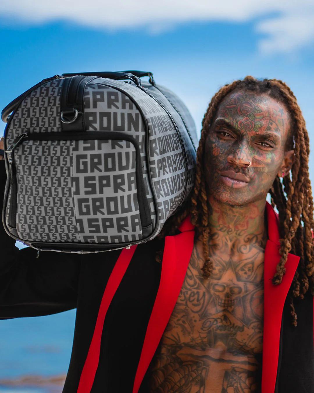 SHARKFINITY STEALTH PILOT DUFFLE | Sprayground Everyday