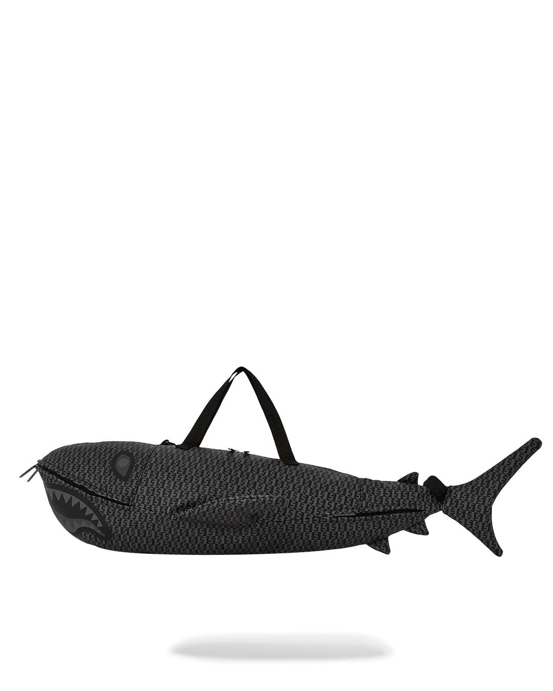 SHARKFINITY STEALTH PILOT SHARK SHAPE DUFFLE | Sprayground Value
