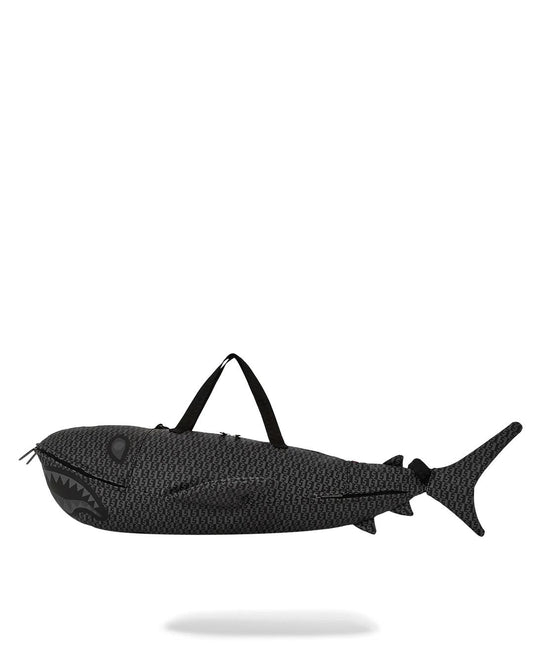 SHARKFINITY STEALTH PILOT SHARK SHAPE DUFFLE | Sprayground Value