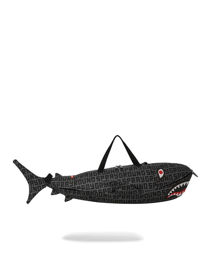 SHARKFINITY STEALTH PILOT SHARK SHAPE DUFFLE | Sprayground Value