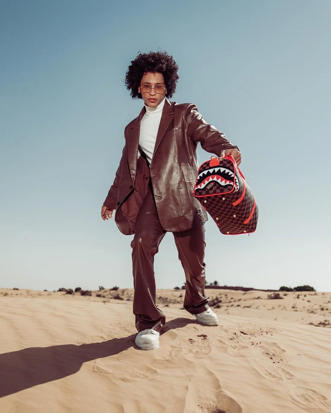 ALL OR NOTHING SHARKS IN PARIS MINI DUFFLE | Sprayground Latest